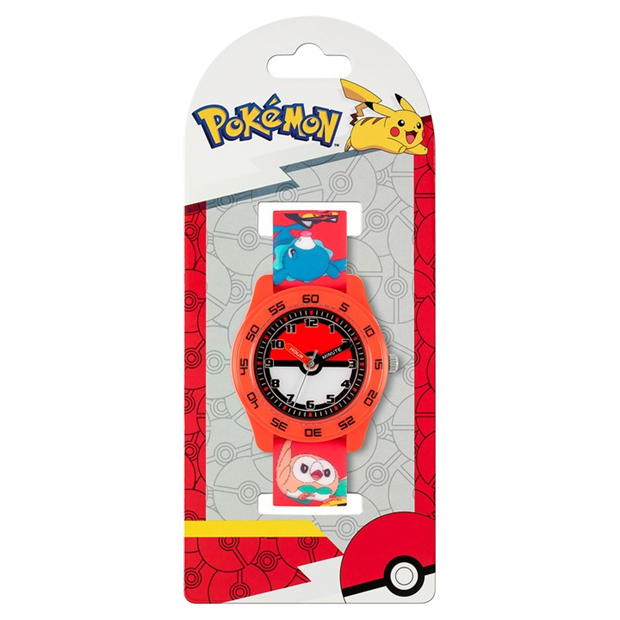 Accutime Pokemon Pokeball Time Teacher Watch