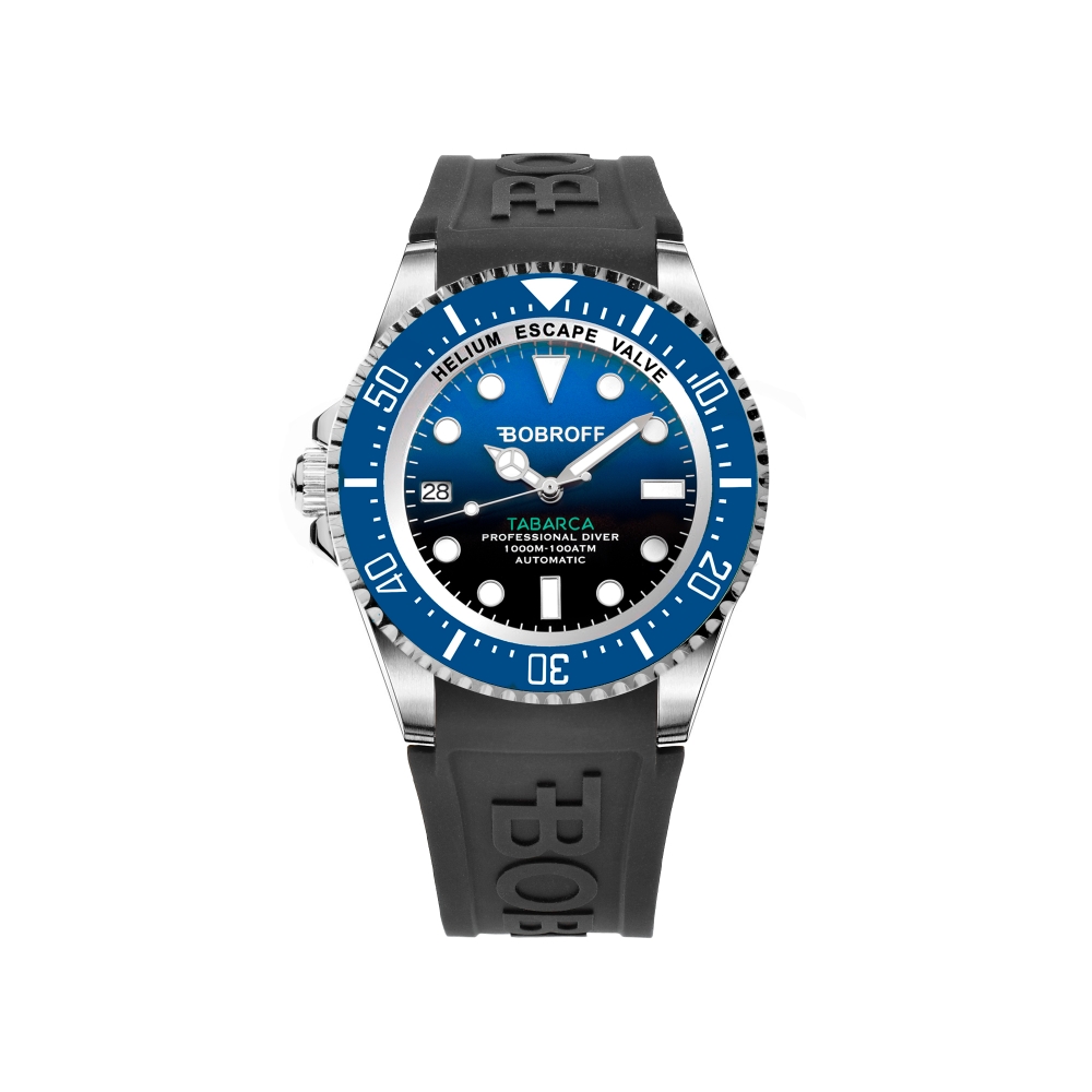 Ceas AUTOMATIC MAN BOBROFF BF0003ibaBFS argintiu negru albastru