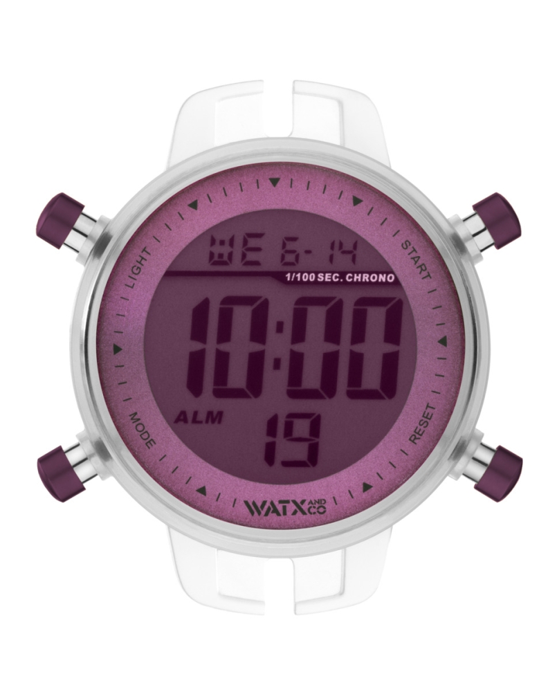 Ceas BOX UNISEX WATXANDCO RWA1077 transparent maro