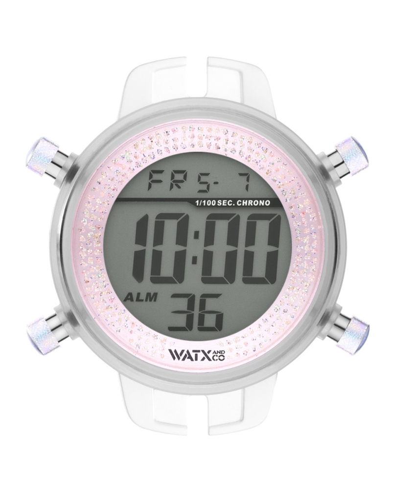 Ceas BOX WATXANDCO RWA1130 pentru Femei transparent roz