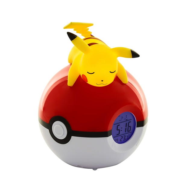 Pokemon Pikachu Light-up 3D figure FM Alarm Clock