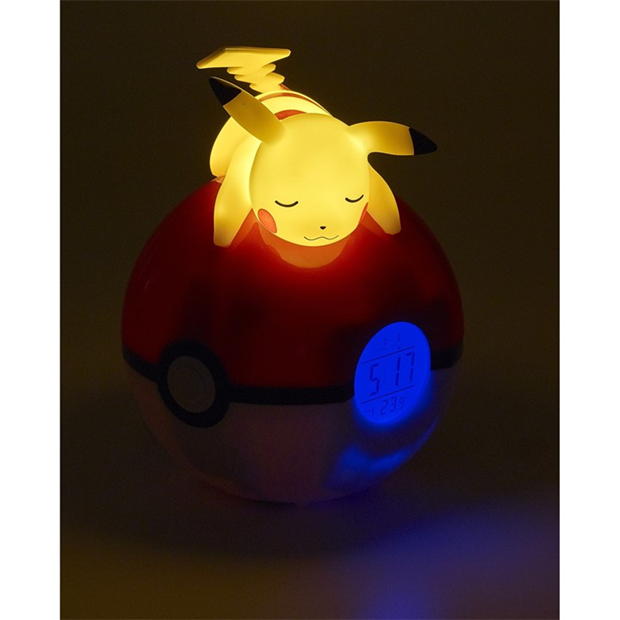 Pokemon Pikachu Light-up 3D figure FM Alarm Clock