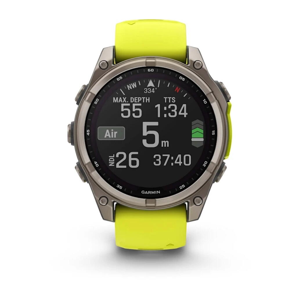 CEAS FENIX 8 SOLAR SAPPHIRE galben GRAPHITE 47MM EMEA GARMIN