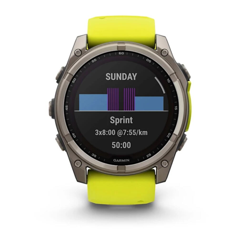 CEAS FENIX 8 SOLAR SAPPHIRE galben GRAPHITE TI negru 51MM EMEA GARMIN