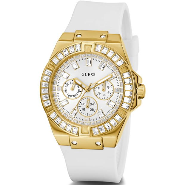 Guess Stainless Steel Fashion Analogue Quartz Watch