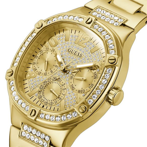 Guess Stainless Steel Fashion Analogue Quartz Watch