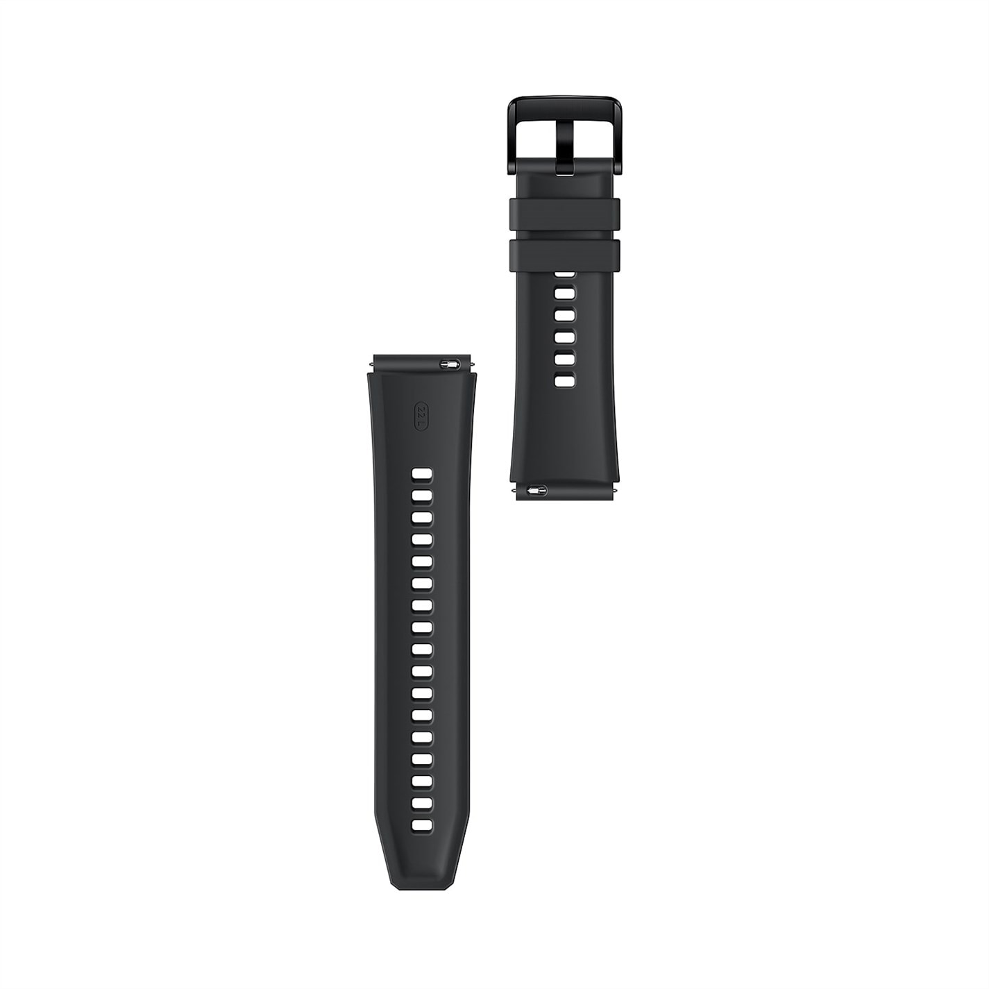 Huawei HUAWEI WATCH GT 2 Pro Black Fluoroelastomer Strap