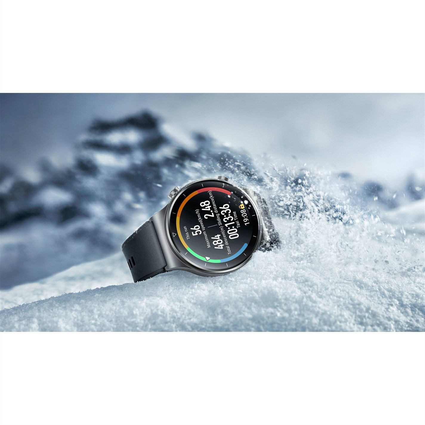 Huawei HUAWEI WATCH GT 2 Pro Black Fluoroelastomer Strap