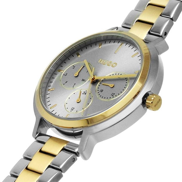 Hugo Plated Stainless Steel Fashion Analogue Watch