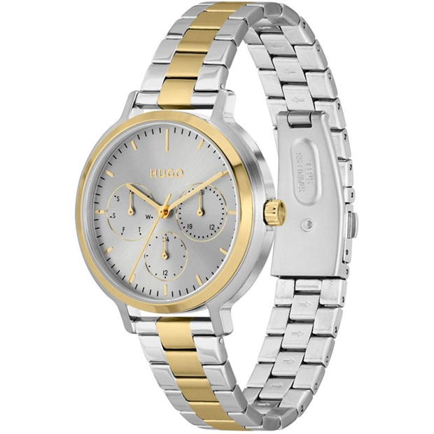 Hugo Plated Stainless Steel Fashion Analogue Watch