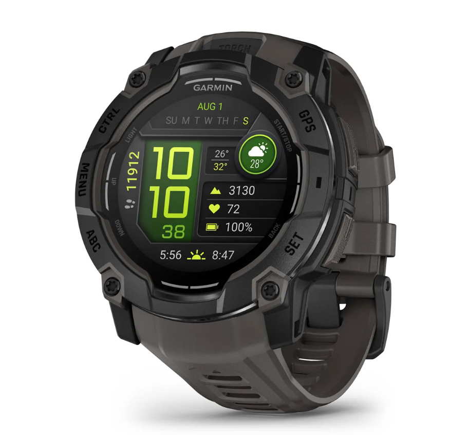 CEAS INSTINCT 3 AMOLED negru CUREA CHARCOAL 50MM GARMIN