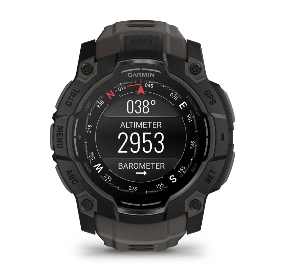 CEAS INSTINCT 3 AMOLED negru CUREA CHARCOAL 50MM GARMIN