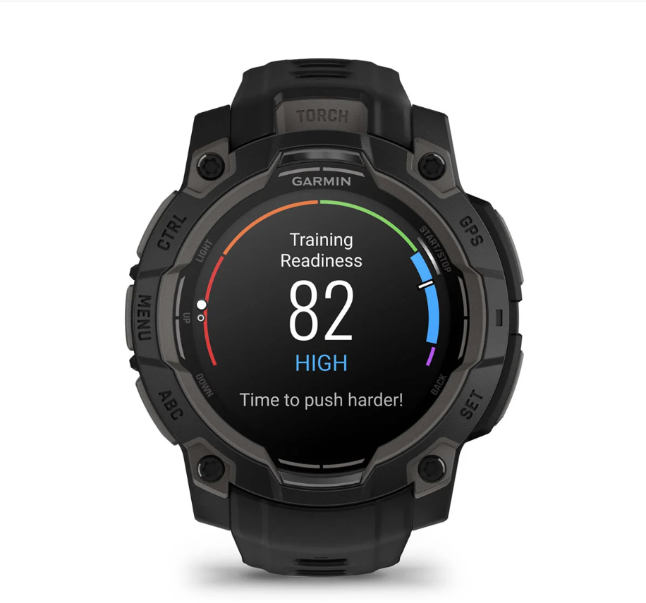 CEAS INSTINCT 3 AMOLED negru CUREA NEAGRA 45MM GARMIN