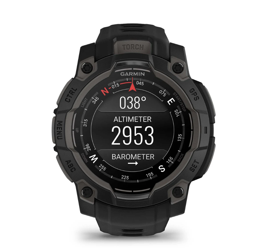 CEAS INSTINCT 3 AMOLED negru CUREA NEAGRA 45MM GARMIN