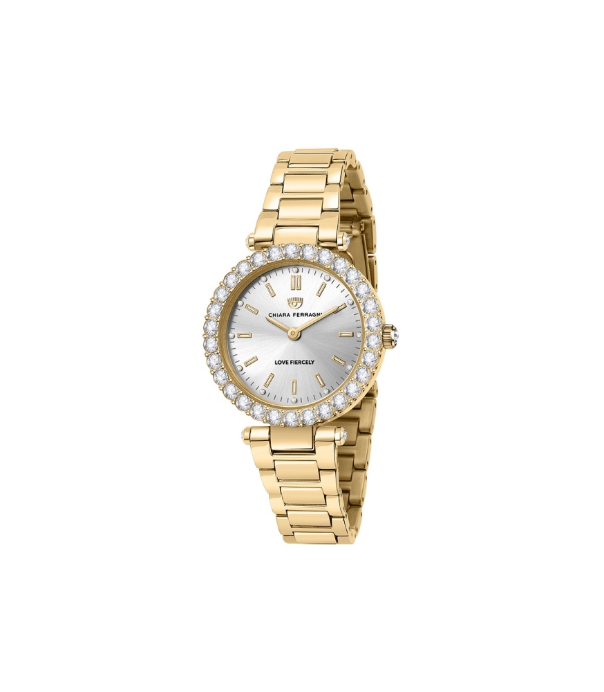 Ceas QUARTZ CHIARA FERRAGNI R1953103501 pentru Femei auriu argintiu