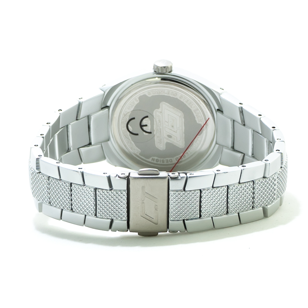 Ceas QUARTZ CHRONOTECH CC7039L-07M pentru Femei argintiu rosu