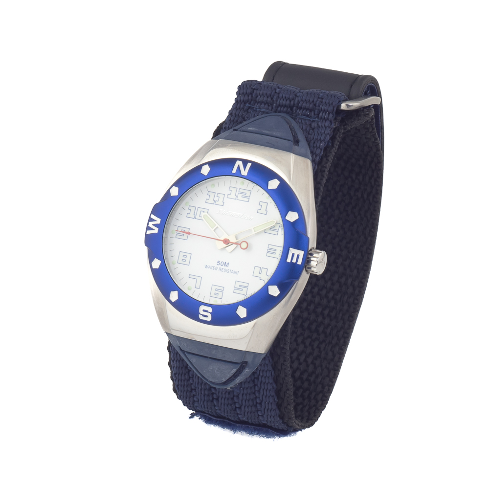 Ceas QUARTZ CHRONOTECH CT7058L-04 pentru Femei argintiu albastru alb