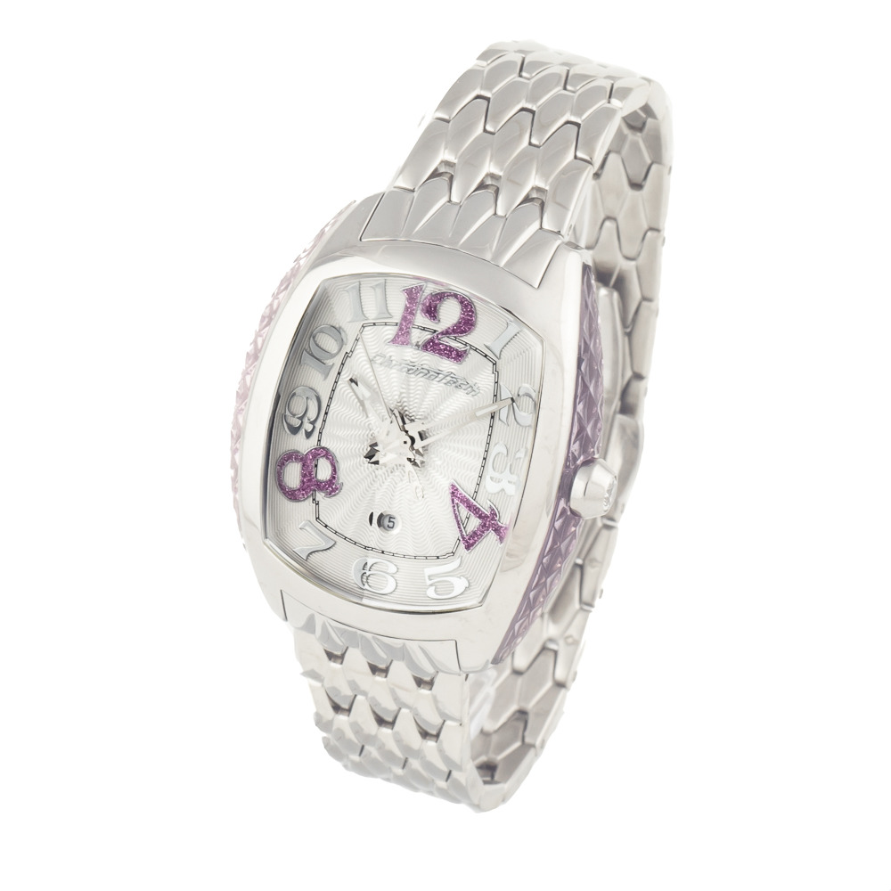 Ceas QUARTZ CHRONOTECH CT7998L-16M pentru Femei argintiu alb