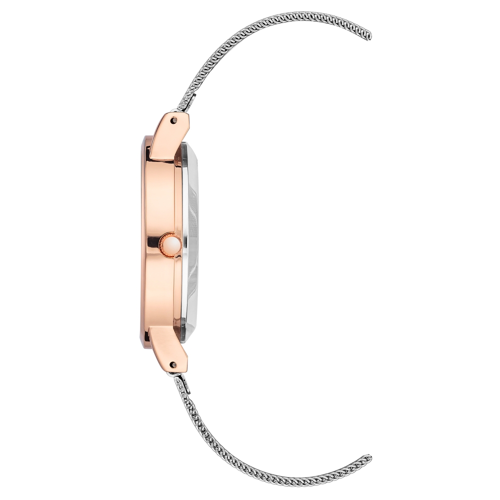 Ceas QUARTZ JUICY COUTURE JC1217WTRT pentru Femei roz argintiu