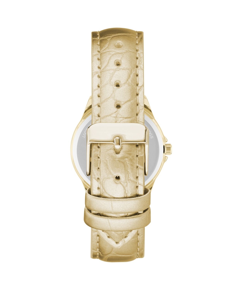 Ceas QUARTZ JUICY COUTURE JC1220GPGD pentru Femei auriu bej