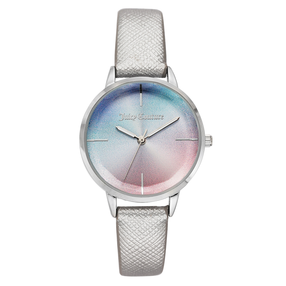 Ceas QUARTZ JUICY COUTURE JC1257LBSI pentru Femei argintiu multicolor