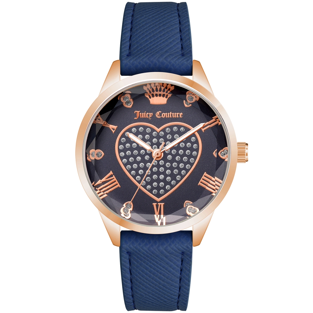 Ceas QUARTZ JUICY COUTURE JC1300RGNV pentru Femei roz albastru