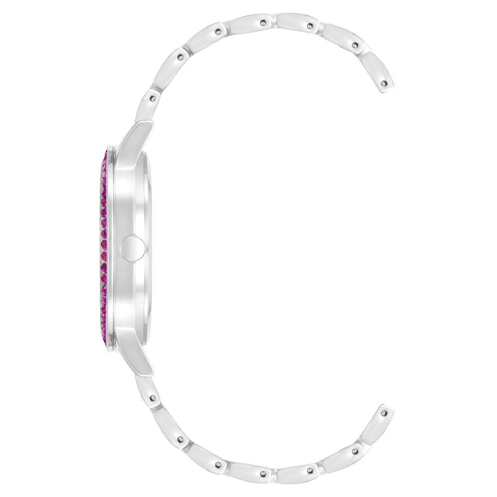 Ceas QUARTZ JUICY COUTURE JC1335SVHP pentru Femei argintiu multicolor roz