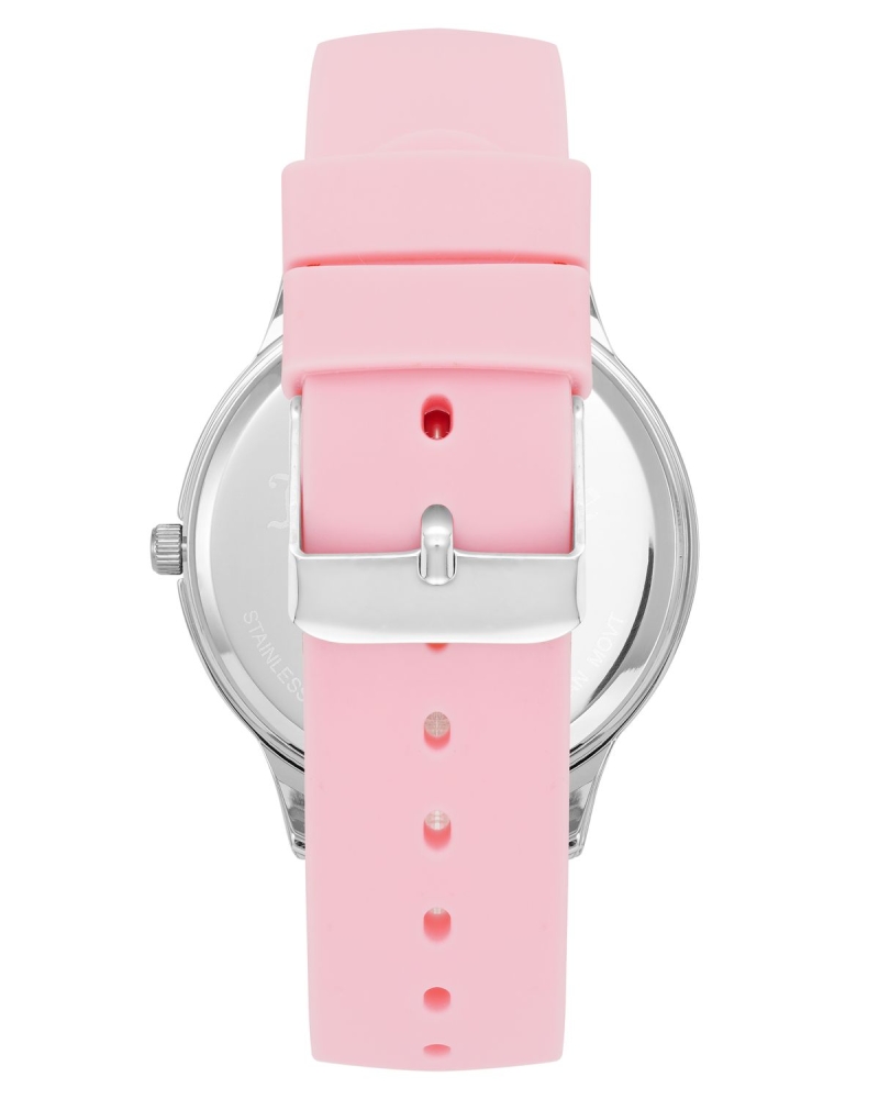 Ceas QUARTZ JUICY COUTURE JC1343SVPK pentru Femei argintiu roz