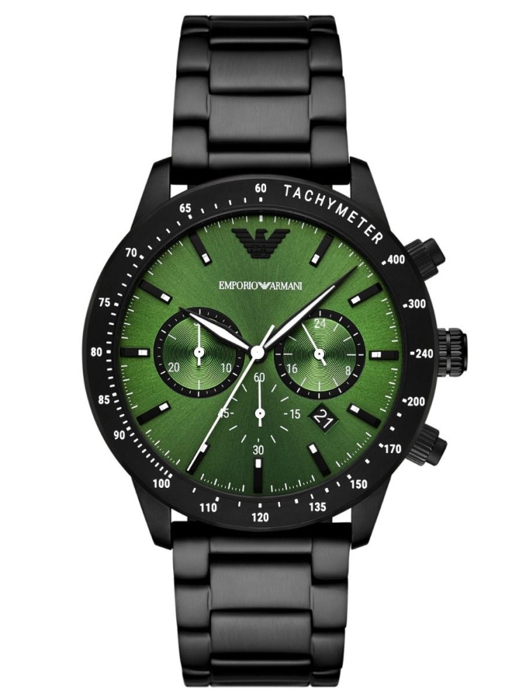 Ceas QUARTZ MAN ARMANI AR11472 negru verde