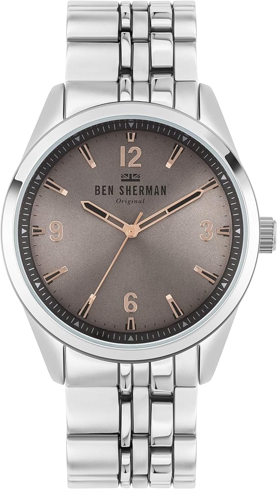 Ceas QUARTZ MAN BEN SHERMAN WB057ESM gri