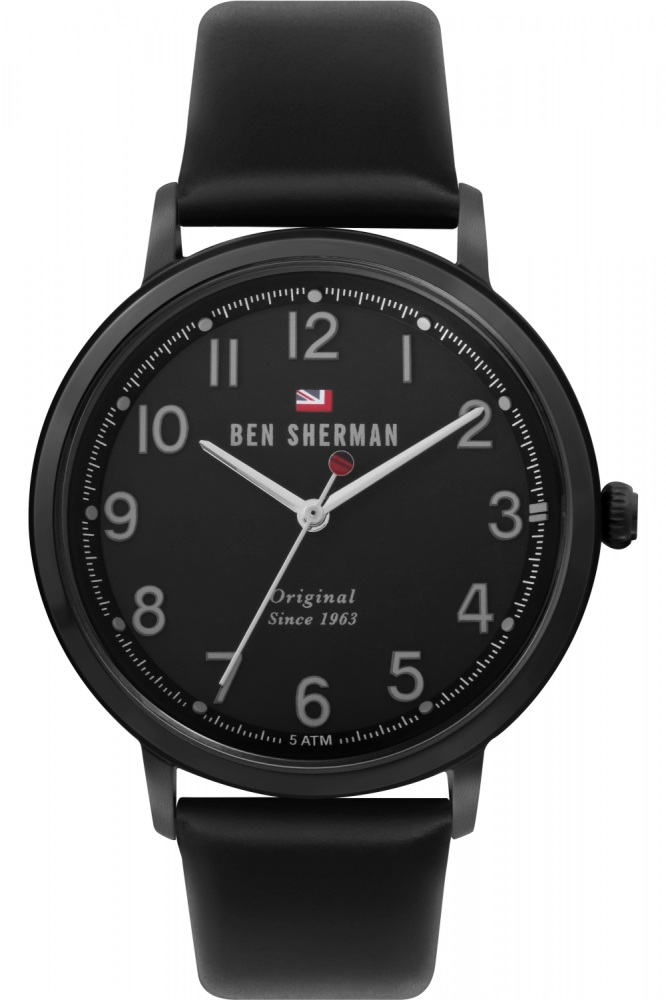 Ceas QUARTZ MAN BEN SHERMAN WBS113BB negru