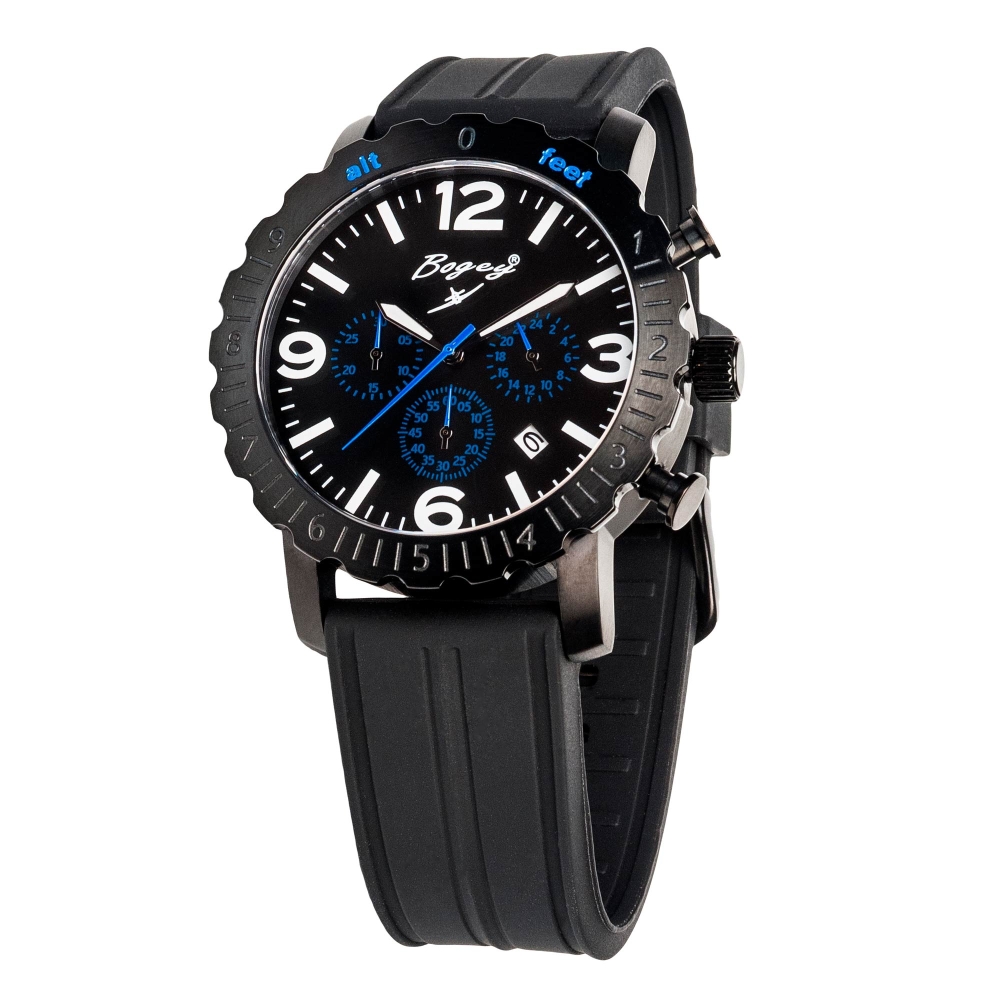 Ceas QUARTZ MAN BOGEY BSFS003BLBK negru