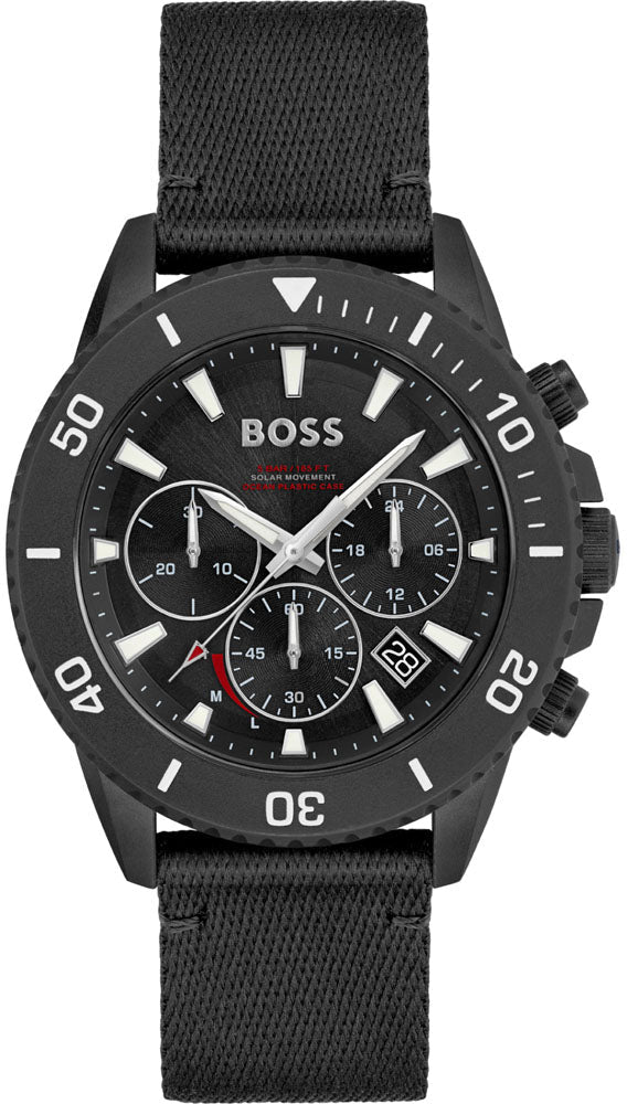 Ceas QUARTZ MAN BOSS 1513918 negru