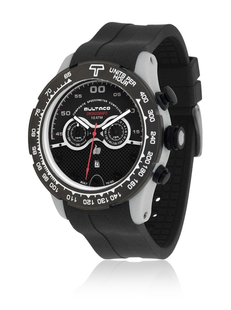 Ceas QUARTZ MAN BULTACO H1PA48C-SB2 gri negru