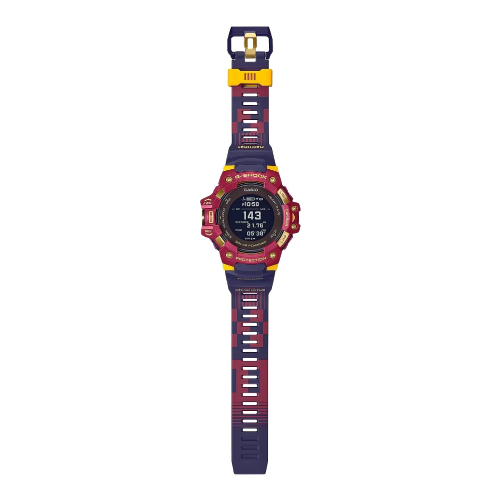 Ceas QUARTZ MAN CASIO GBDH1000BAR4E rosu albastru gri