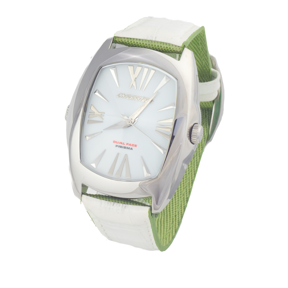 Ceas QUARTZ MAN CHRONOTECH CT7696M-05 argintiu verde