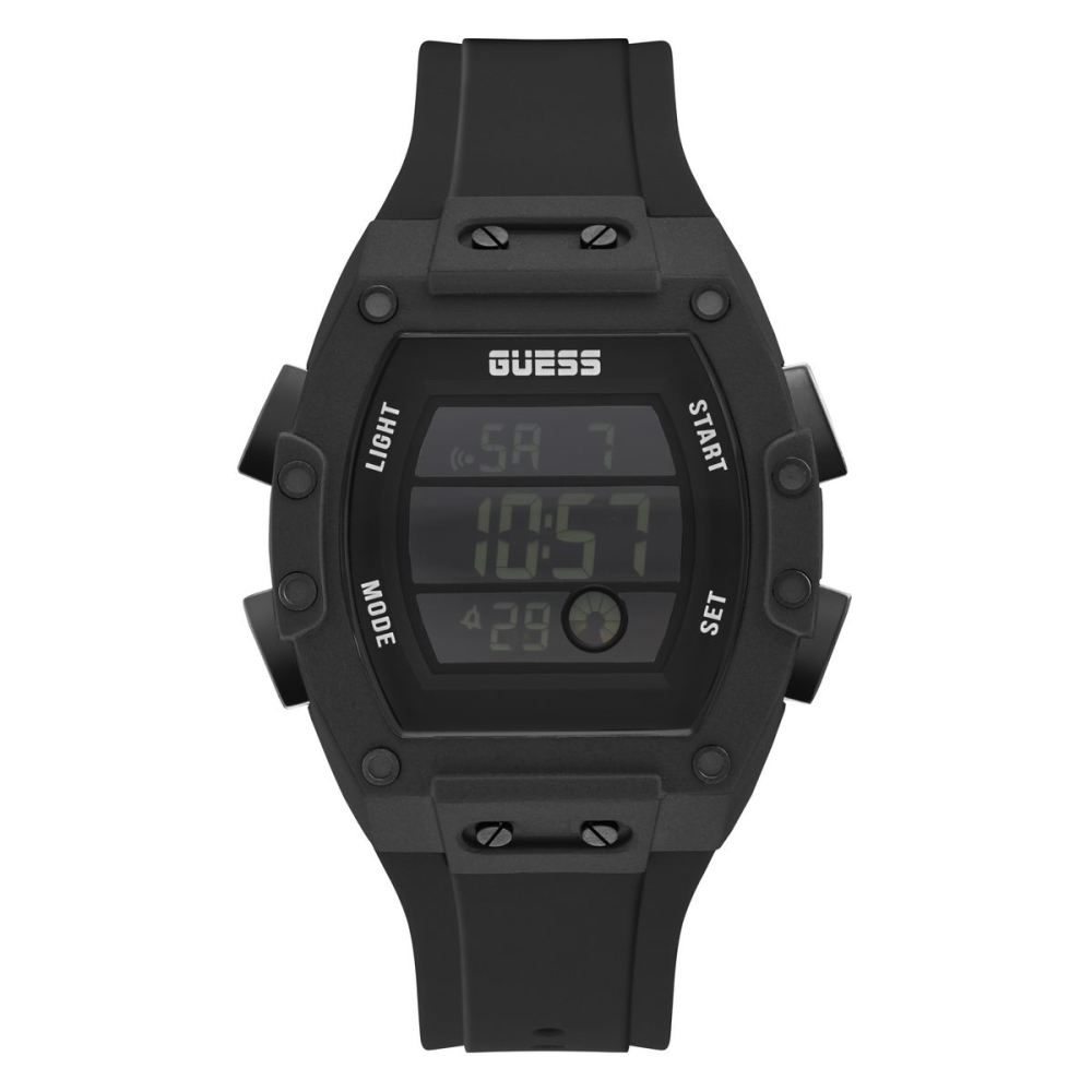 Ceas QUARTZ MAN GUESS GW0340G4 gri negru