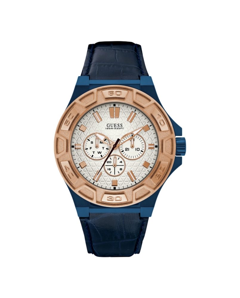 Ceas QUARTZ MAN GUESS W0674G7 albastru alb