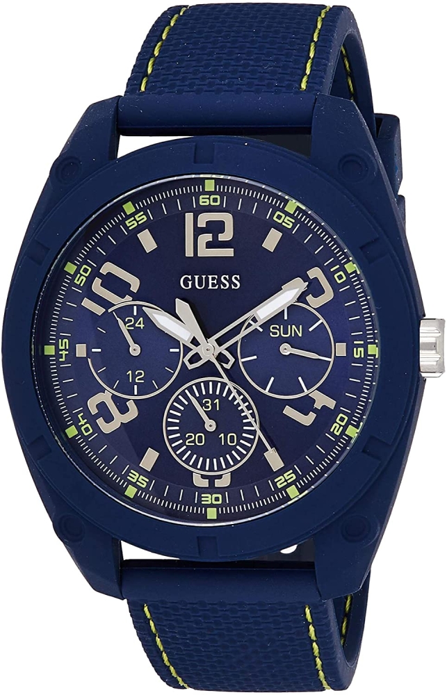 Ceas QUARTZ MAN GUESS W1256G3 albastru