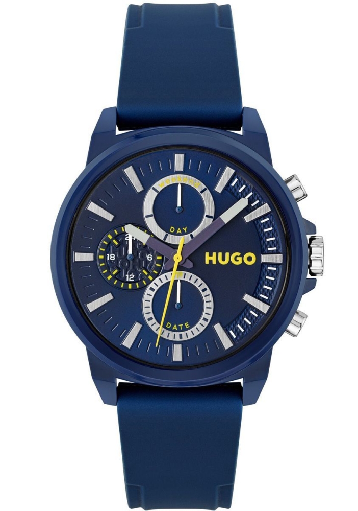 Ceas QUARTZ MAN HUGO 1530257 albastru