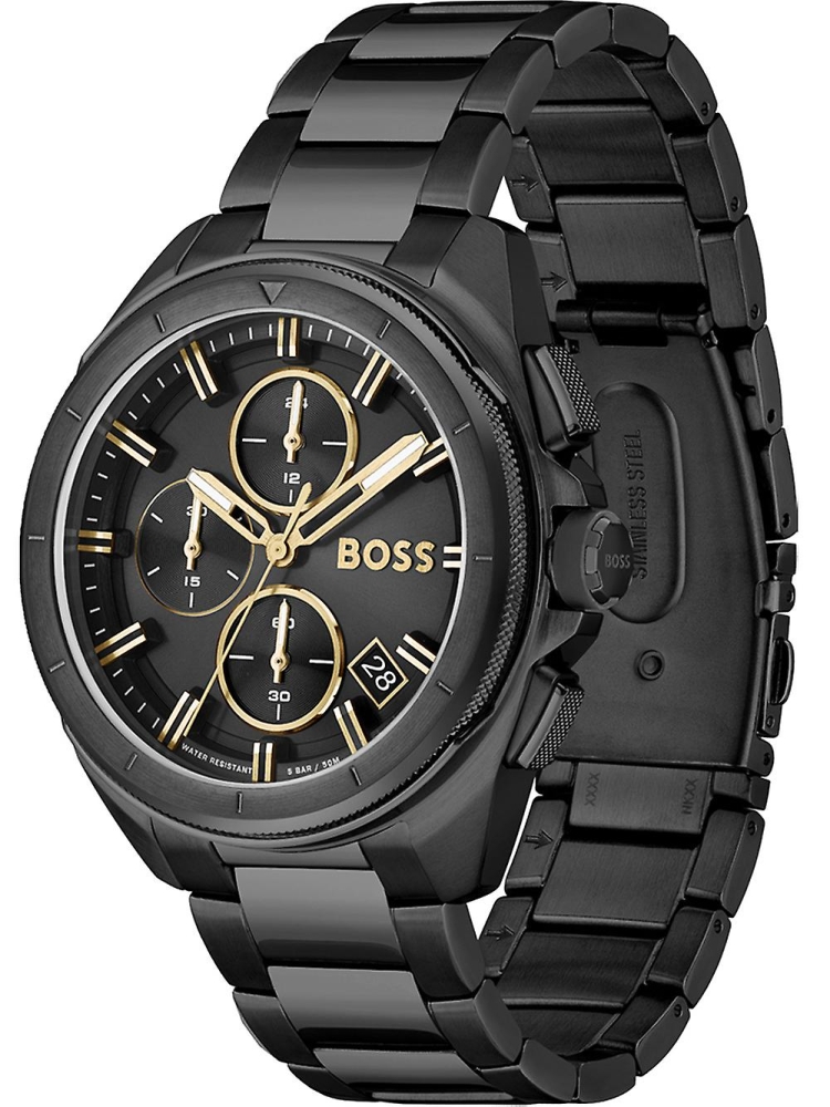 Ceas QUARTZ MAN HUGO BOSS 1513950 negru