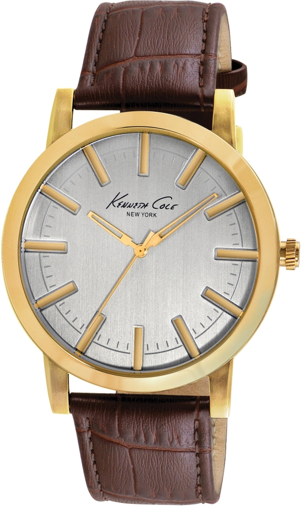 Ceas QUARTZ MAN KENNETH COLE IKC8043 auriu maro argintiu