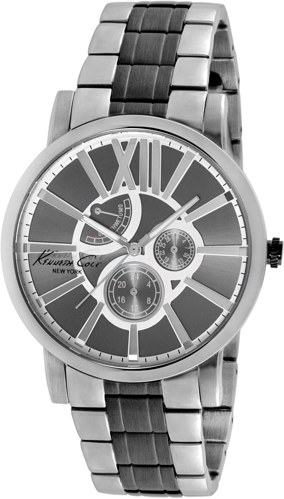 Ceas QUARTZ MAN KENNETH COLE IKC9282 argintiu gri