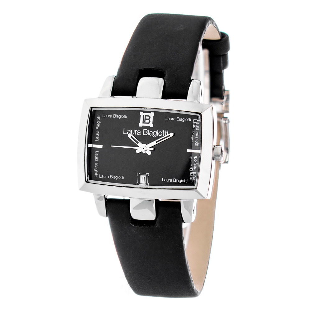 Ceas QUARTZ MAN LAURA BIAGIOTTI LB0013M-NE argintiu negru