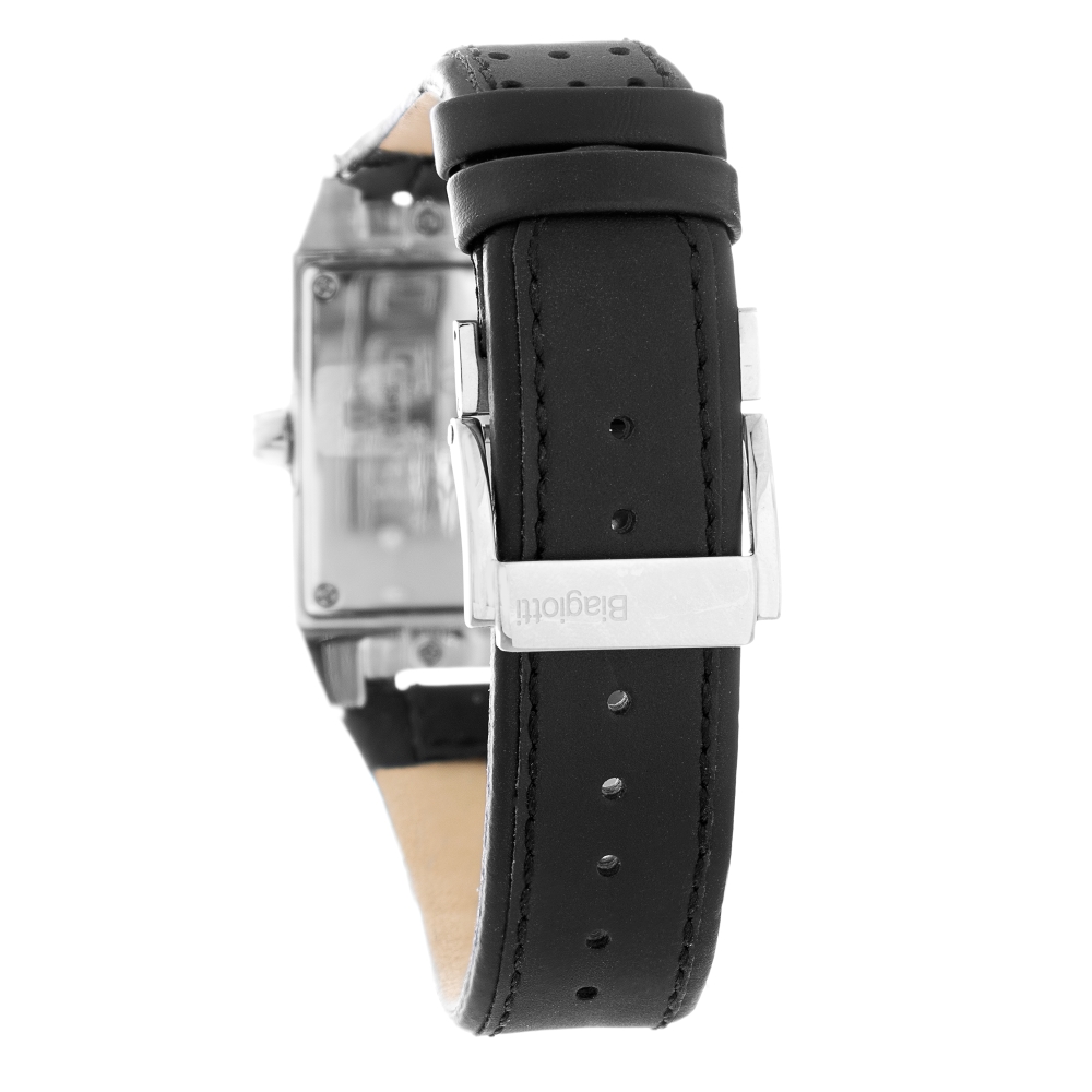 Ceas QUARTZ MAN LAURA BIAGIOTTI LB0035M-01 silvered negru