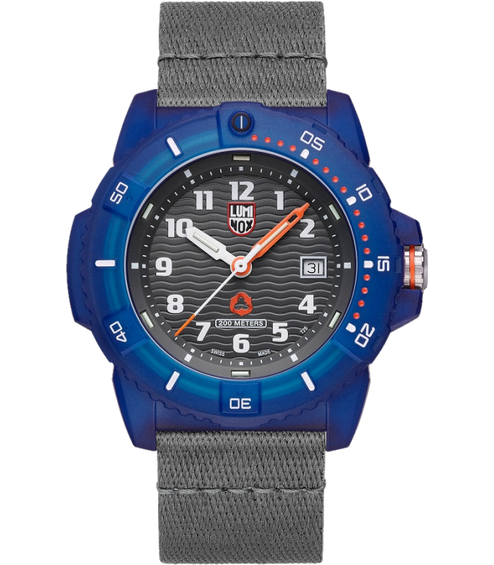 Ceas QUARTZ MAN LUMINOX XS.8902.ECO albastru gri