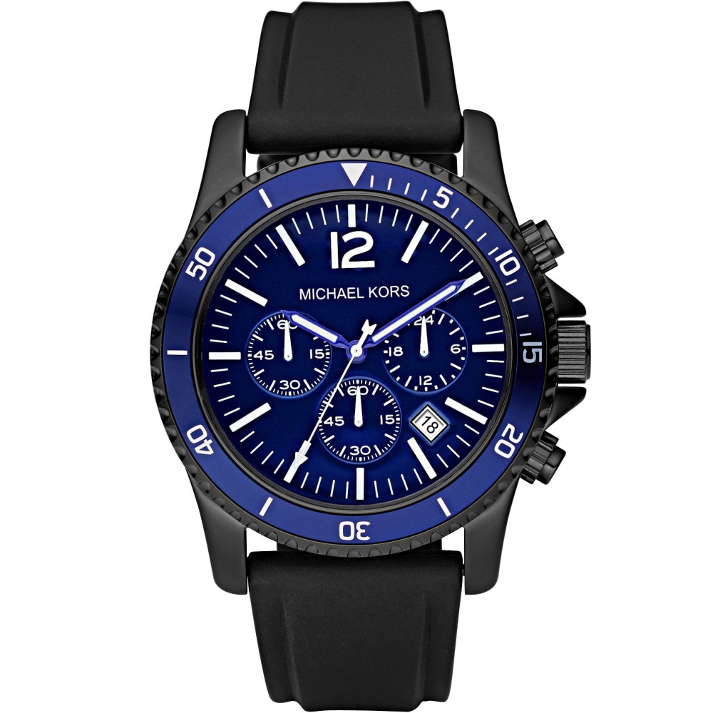 Ceas QUARTZ MAN MICHAEL KORS MK8165 negru albastru