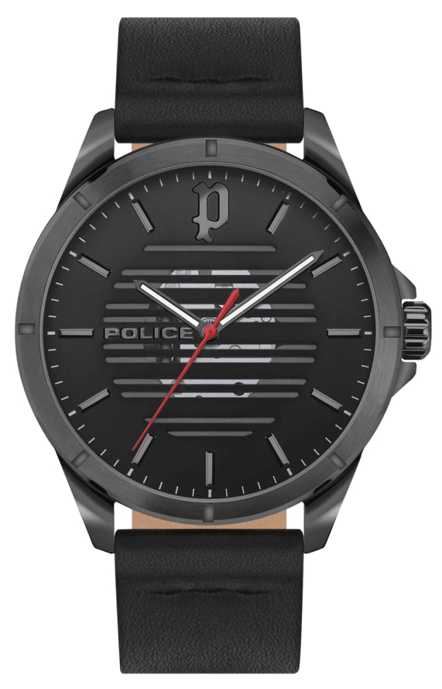 Ceas QUARTZ MAN POLICE PEWJA2204503 gri negru