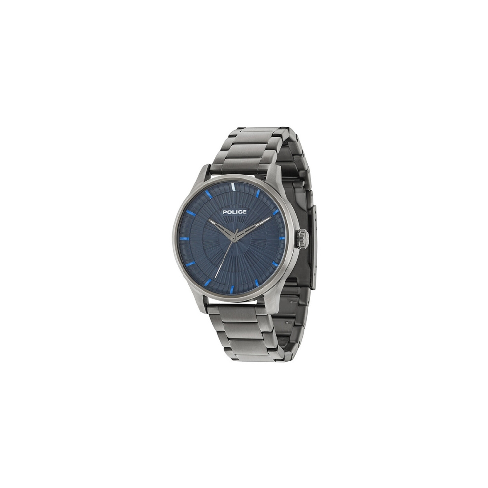 Ceas QUARTZ MAN POLICE R1453282003 gri albastru