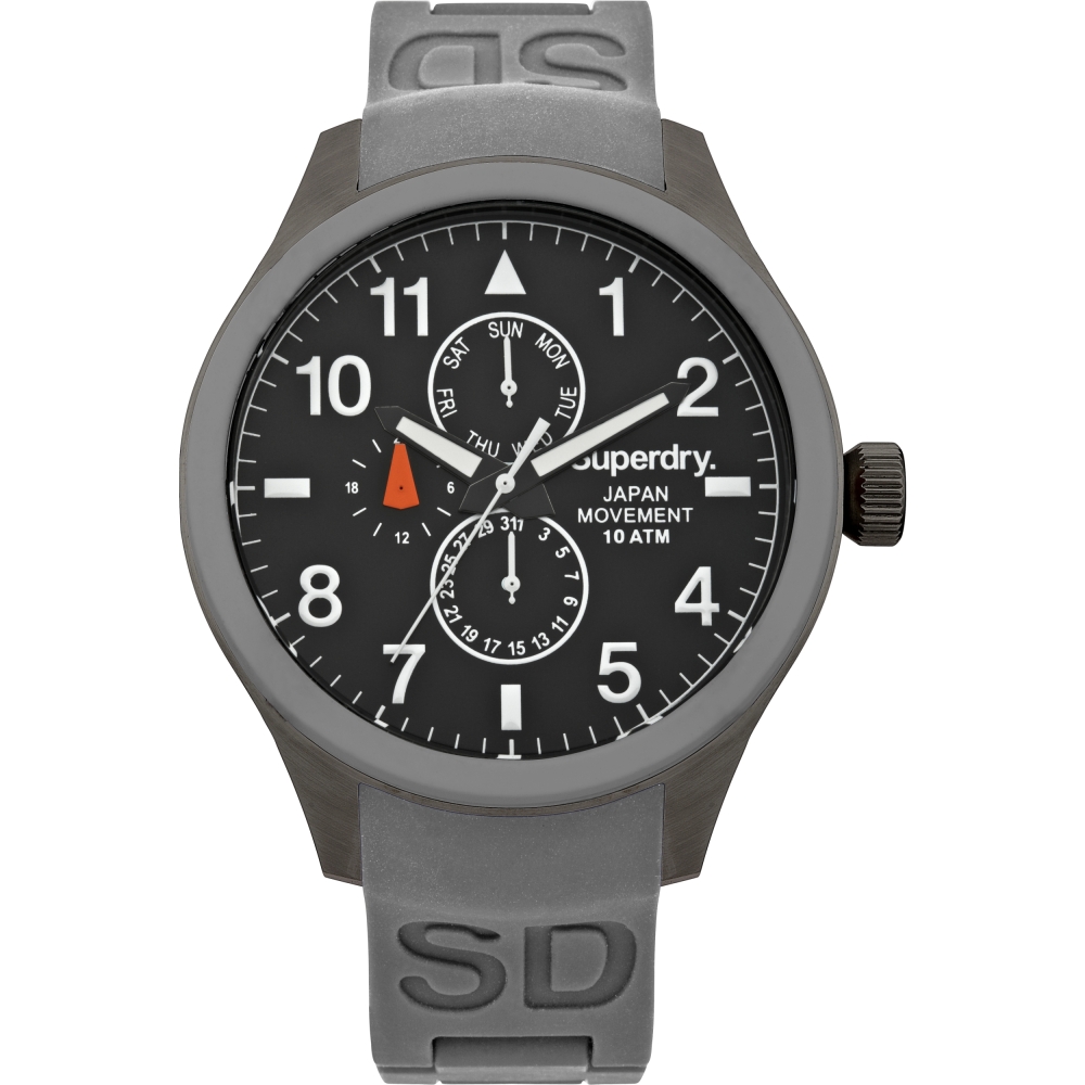 Ceas QUARTZ MAN SUPERDRY SYG110E gri negru